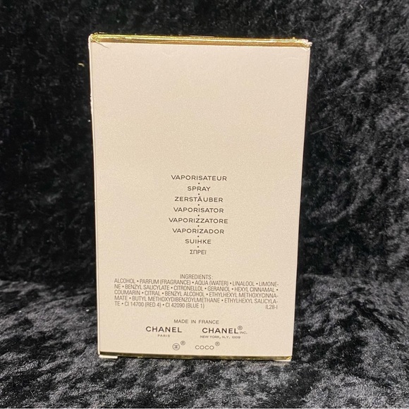 Authentic Chanel Coco Mademoiselle - Empty Bottle & Box - 3.4 fl oz (100 ml). - Picture 2 of 14